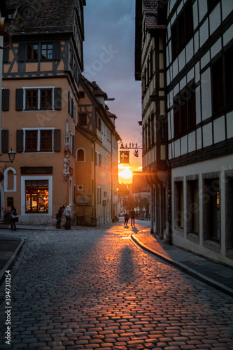The old town of Rothenburg