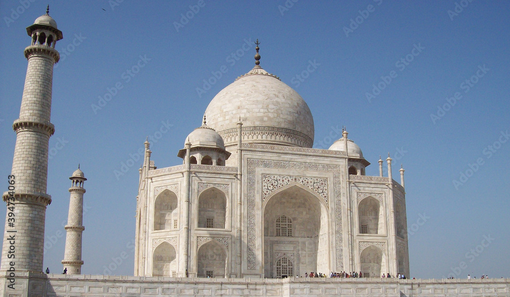 Various views of the Taj Mahal