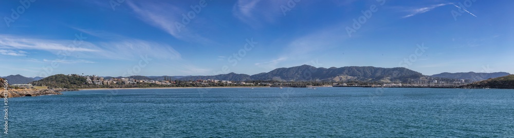 Pano of Coffs Harbour, taken from the Southern Breakwall Pano of Coffs Harbour, taken from the Southern Breakwall