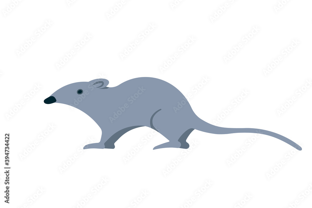 Mouse simple icon. Clipart image isolated on white background. Mouse simple icon. Clipart image isolated on white background.