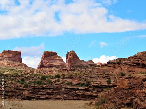 Canyonland National Park in Utah landscape cut by the river