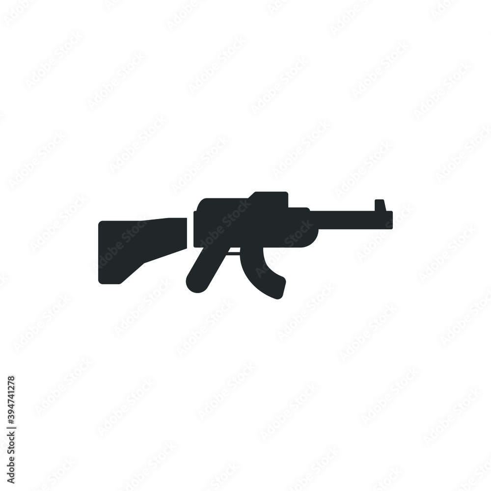 rifle gun icon vector illustration