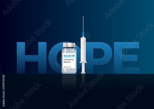 espoir du vaccin contre le covid