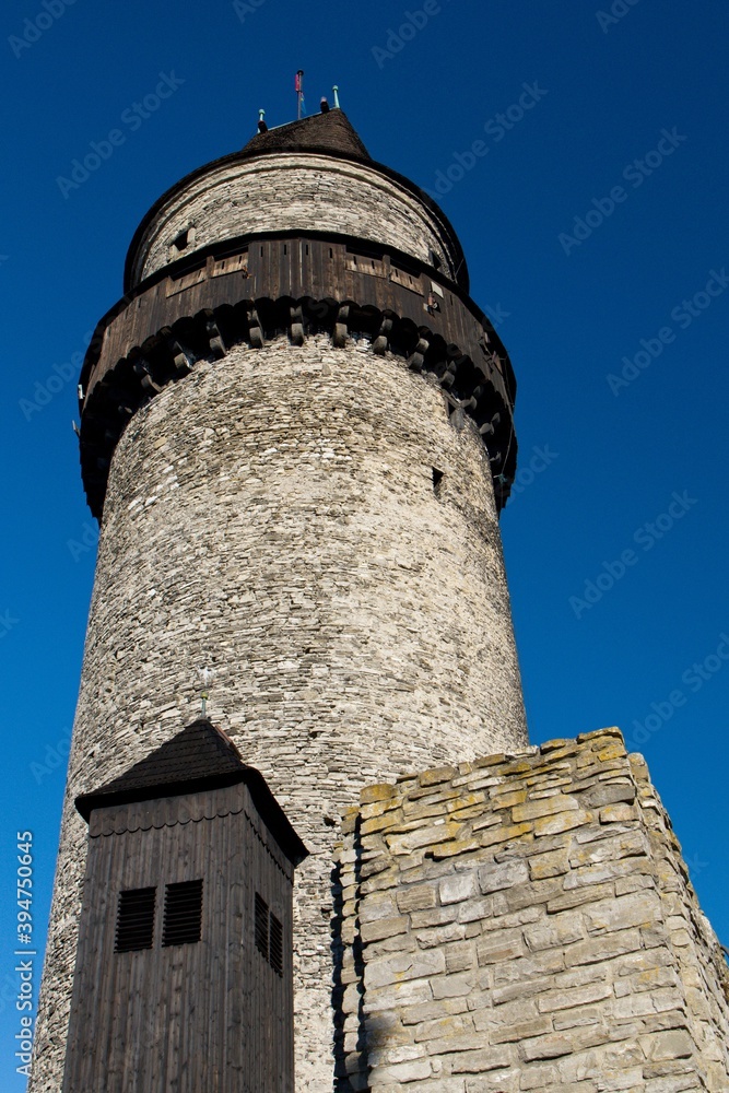 Stramberk Castle, is located in Stramberk. It was built at the end of the 13th century. The tower of the castle serves today as a lookout tower. Stramberska Truba is 35 meters tall. Czech Republic