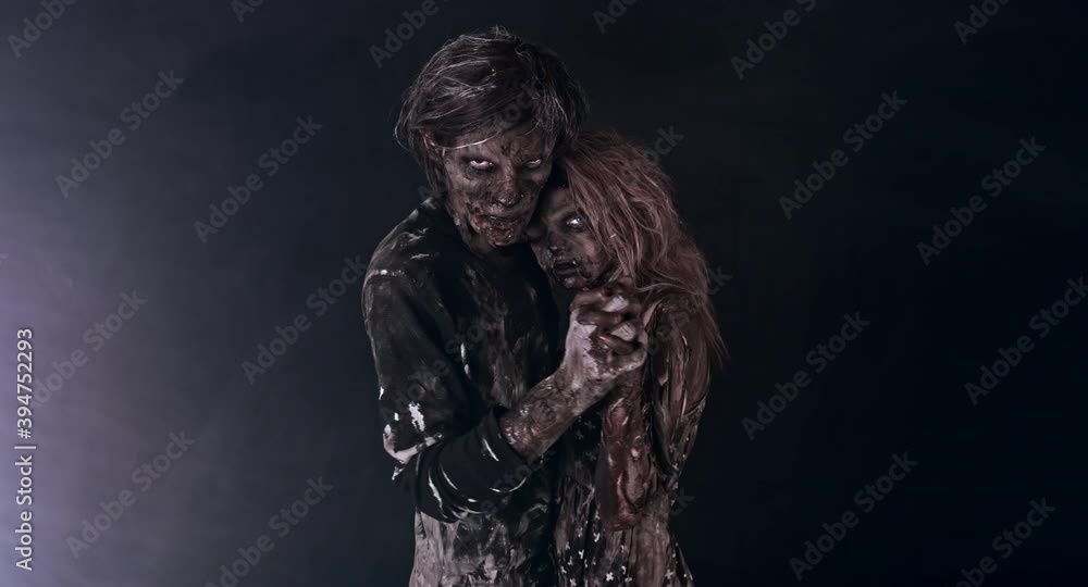 Zombies, Apocalypse, burnt people Zombies, Apocalypse, burnt people