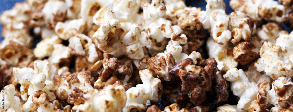Popcorn background so close, macro Popcorn background so close, macro