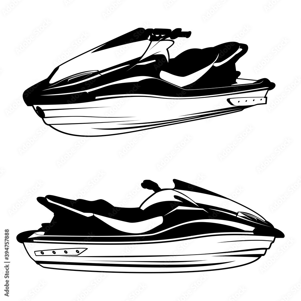 jet ski design icon illustration vector jet ski design icon illustration vector