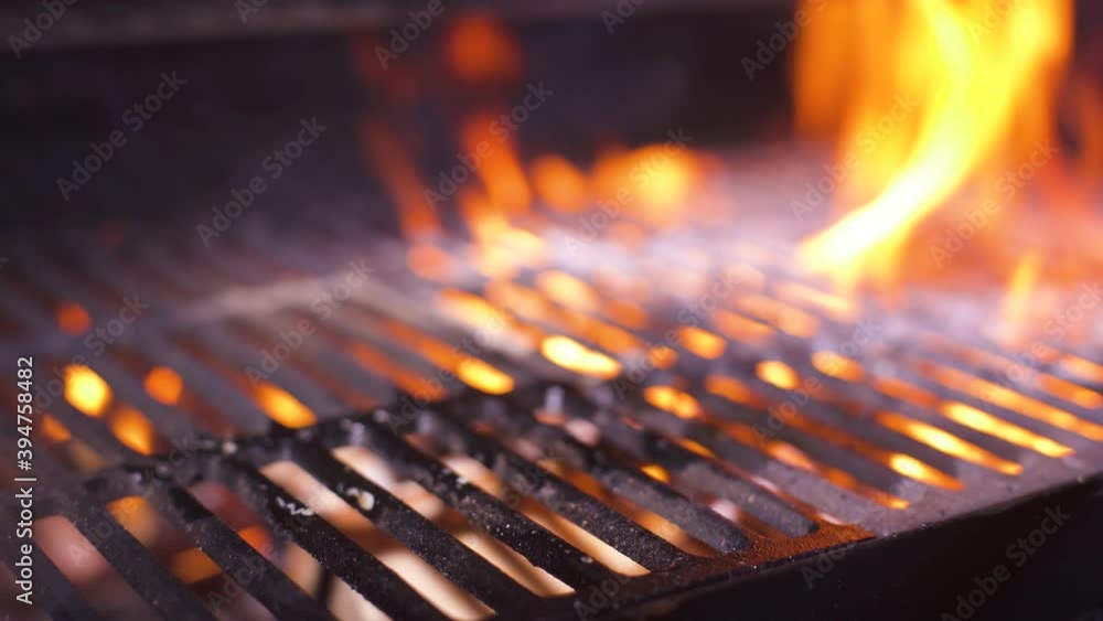 Takes Cooked Sea Salmon Fish Fillet From Flames Fire Grill. Tasty Fried Roasting Fish Seafood Dish For Nature Picnic Party. Cooking Food Outdoor On Happy Holidays. Delicious Healthy Eating Close Up Takes Cooked Sea Salmon Fish Fillet From Flames Fire Grill. Tasty Fried Roasting Fish Seafood Dish For Nature Picnic Party. Cooking Food Outdoor On Happy Holidays. Delicious Healthy Eating Close Up