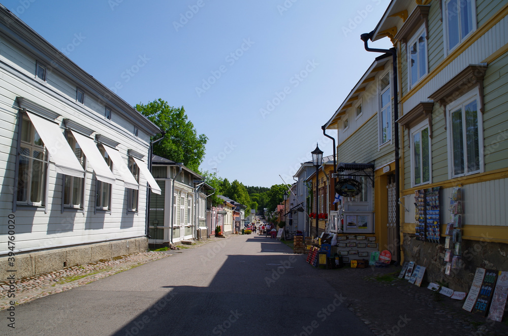 street in the town