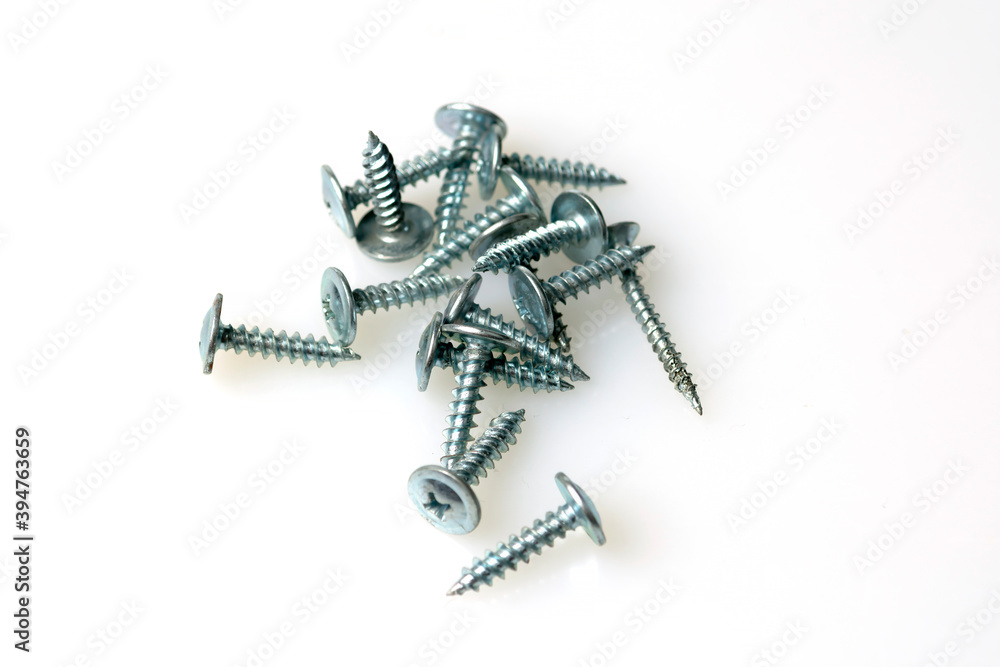 industrial sharp screw for loose fastening close-up industrial sharp screw for loose fastening close-up