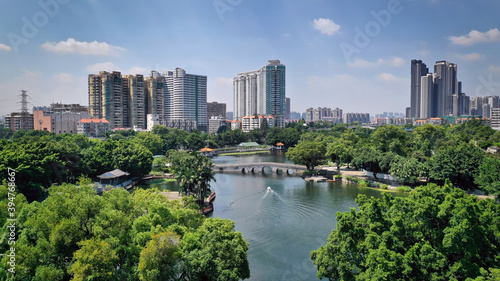 Liwan Lake park in Guangzhou, China