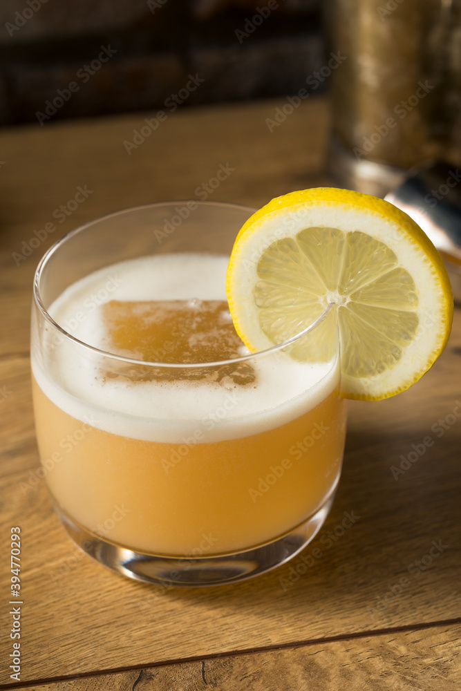 Boozy Refreshing Egg White Whiskey Sour Boozy Refreshing Egg White Whiskey Sour