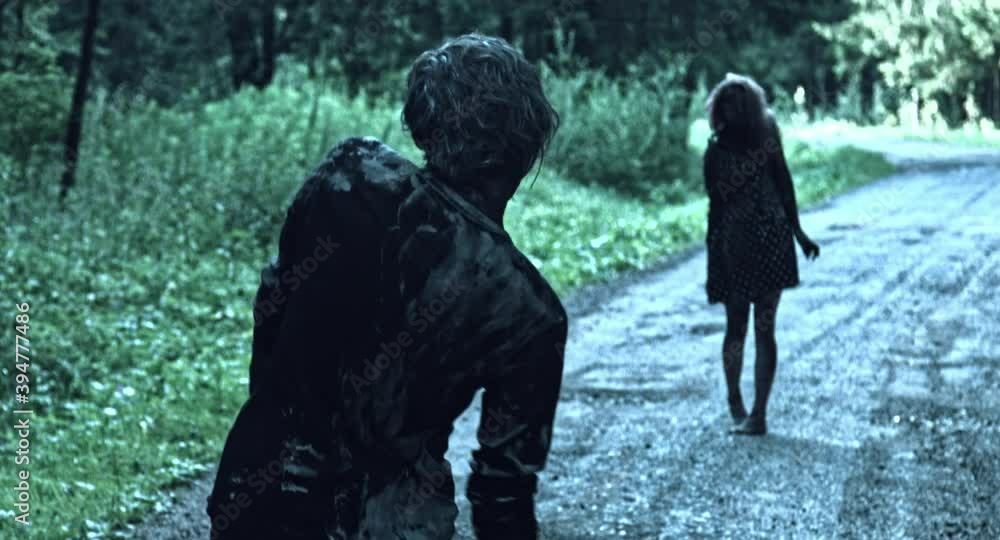 Zombies, Apocalypse, burnt people Zombies, Apocalypse, burnt people