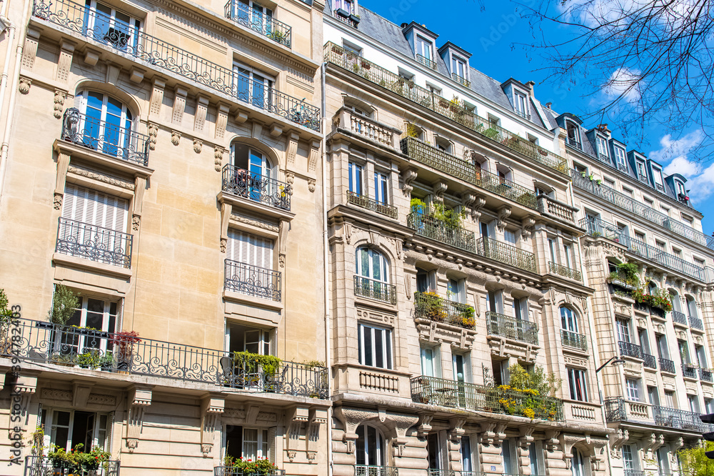 Paris, typical building