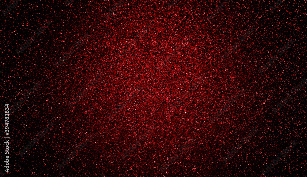 Shiny red and black gradient glitter texture background