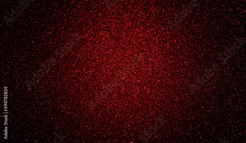 Shiny red and black gradient glitter texture background