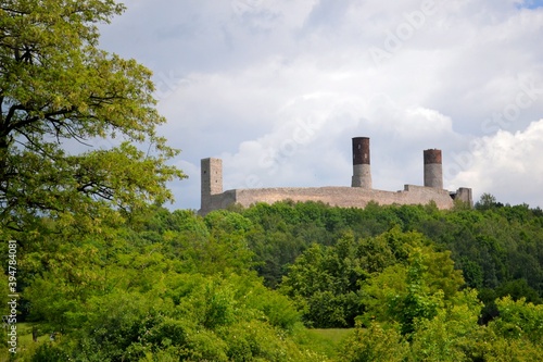 Zamek Królewski w Chęcinach, ruiny zamku