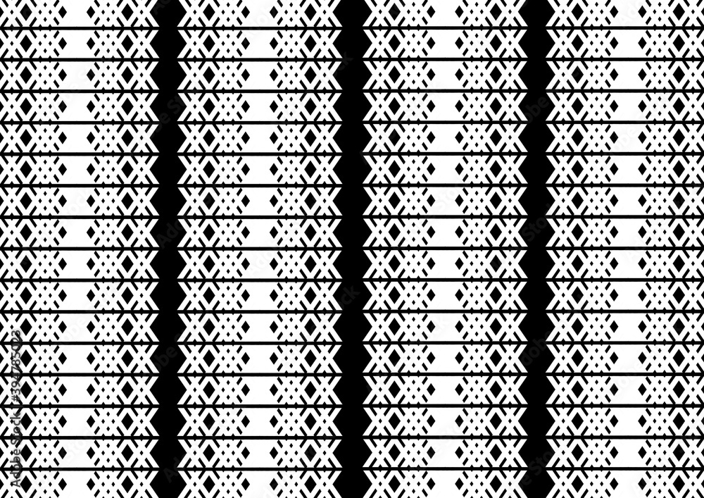 Abstract black and white wallpaper pattern made of alphabet lettering x
