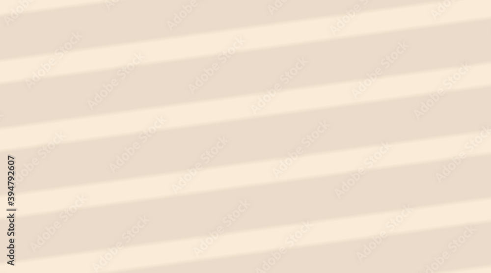 Vector diagonal lines illustration. Soft natural realistic Sail Champagne color shadow effect background. Window jalousie blinds and overlay shading on the floor Vector diagonal lines illustration. Soft natural realistic Sail Champagne color shadow effect background. Window jalousie blinds and overlay shading on the floor