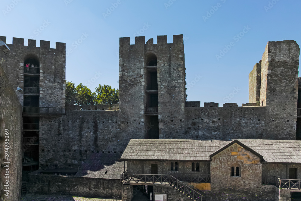 Ruins of Smederevo Fortress in town of Smederevo, Serbia Ruins of Smederevo Fortress in town of Smederevo, Serbia