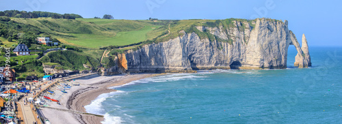 The beach of Etretat, Normandy, France