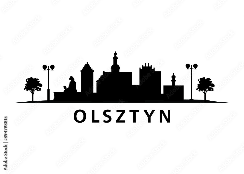 Olsztyn Skyline City Landscape in Poland