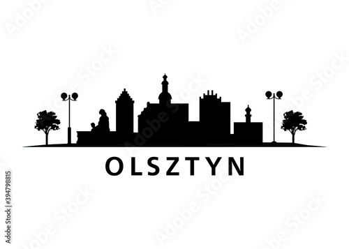 Olsztyn Skyline City Landscape in Poland