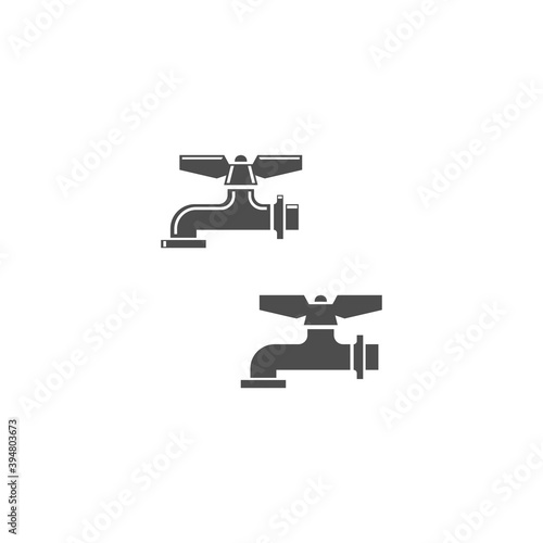 Faucet, tap, spigot, icon design