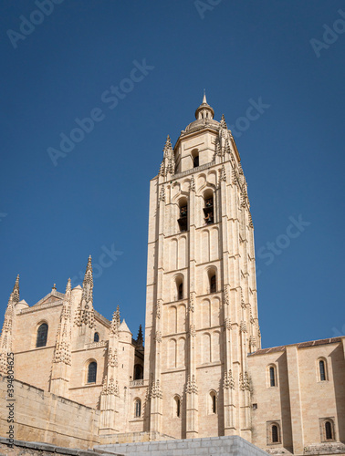 Cathedral Tower in Segovia, Spain