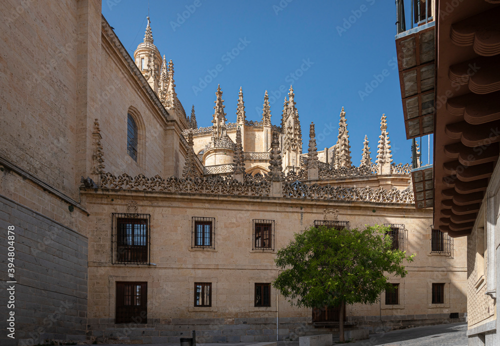 Ancient Building, Segovia, Spain