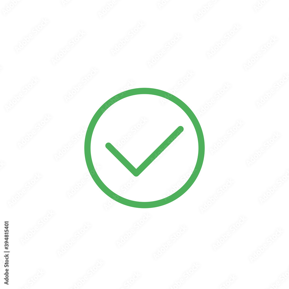 Checkmark icon. Check list button icon.Vector icon, symbol for website design, app.
Checkmark icon. Check list button icon.Vector icon, symbol for website design, app.