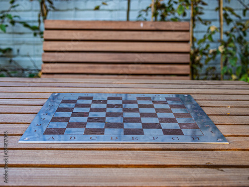 chessboard in the park