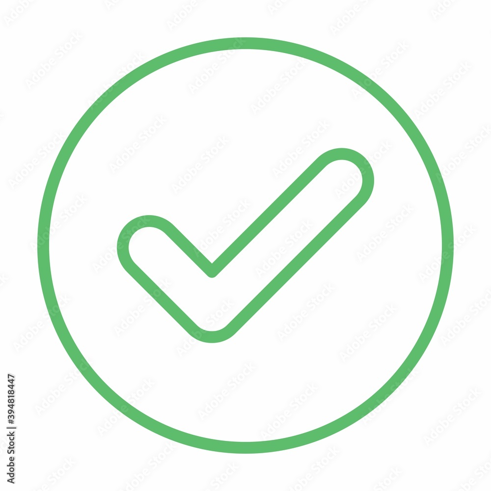 Check marks, Tick marks, Accepted, Approved, Yes, Correct, Ok, Right Choices, Task Completion, Voting. - vector mark symbols in green. Isolated icon. Check marks, Tick marks, Accepted, Approved, Yes, Correct, Ok, Right Choices, Task Completion, Voting. - vector mark symbols in green. Isolated icon.