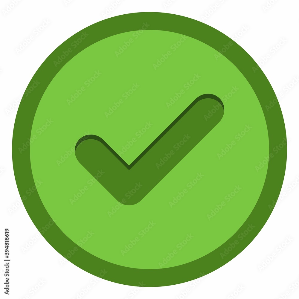 Check marks, Tick marks, Accepted, Approved, Yes, Correct, Ok, Right Choices, Task Completion, Voting. - vector mark symbols in green. Isolated icon. Check marks, Tick marks, Accepted, Approved, Yes, Correct, Ok, Right Choices, Task Completion, Voting. - vector mark symbols in green. Isolated icon.
