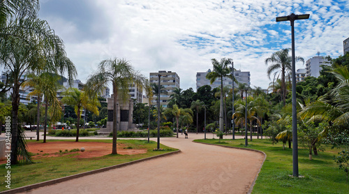 Public square in the neighborhood of Ipanema