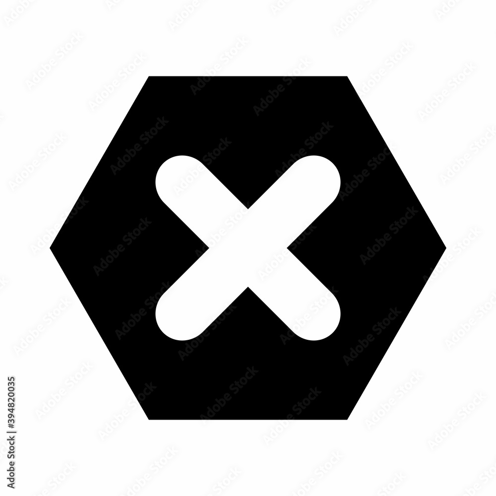 Obraz premium Wrong marks, Cross marks, Rejected, Disapproved, No, False, Not Ok, Wrong Choices, Task Completion, Voting. - vector mark symbols. White outline design. Isolated icon.