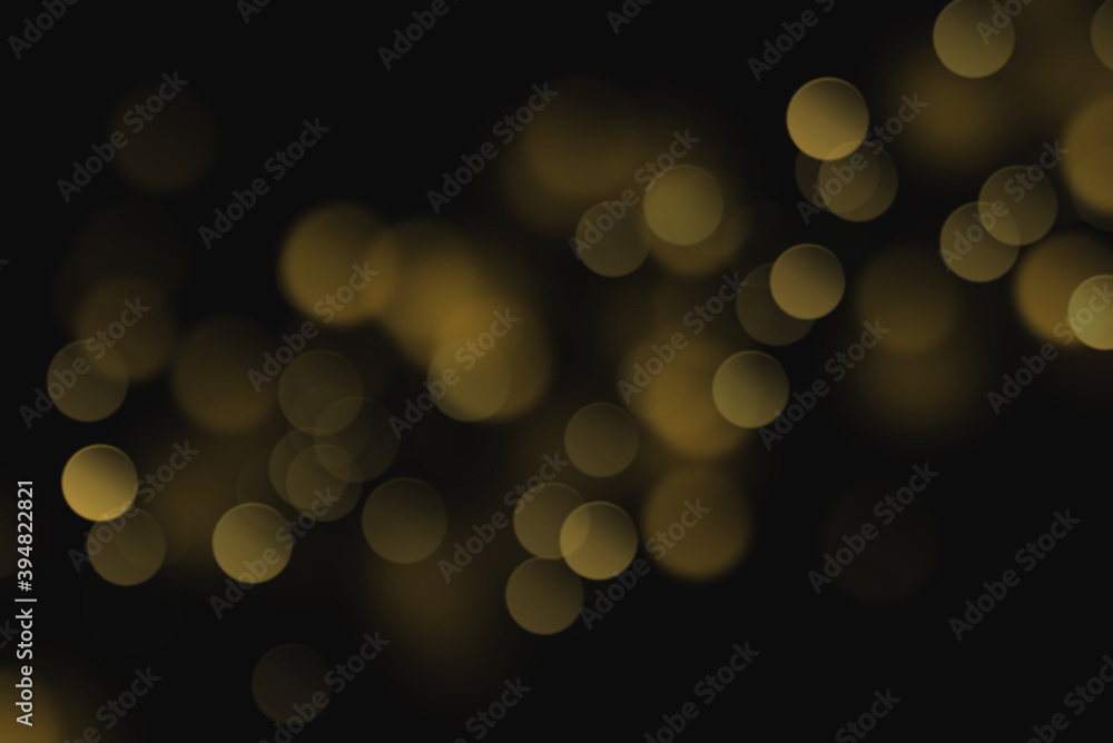 Obraz premium gold bokeh background for christmas greeting card