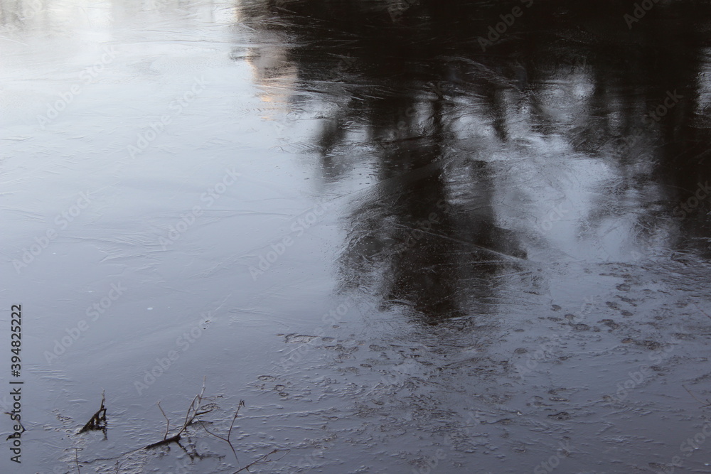 Obraz premium fog over the river