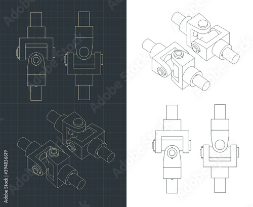 Cardan shaft drawing