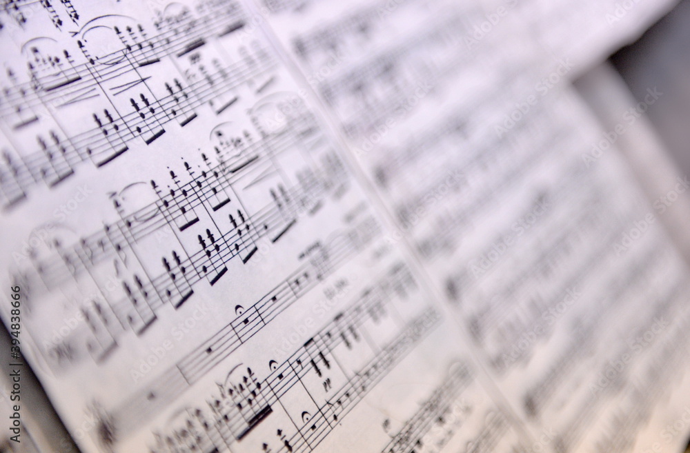 music on partiture intensional selective focus music on partiture intensional selective focus