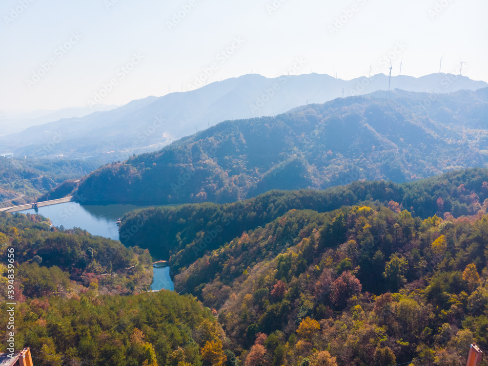 Late, autumn, scenery, of, Qingliangzhai, Scenic, Area, in, Wuhan, Hubei Late, autumn, scenery, of, Qingliangzhai, Scenic, Area, in, Wuhan, Hubei