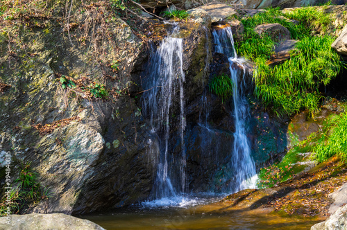 Late  autumn  scenery  of  Qingliangzhai  Scenic  Area  in  Wuhan  Hubei