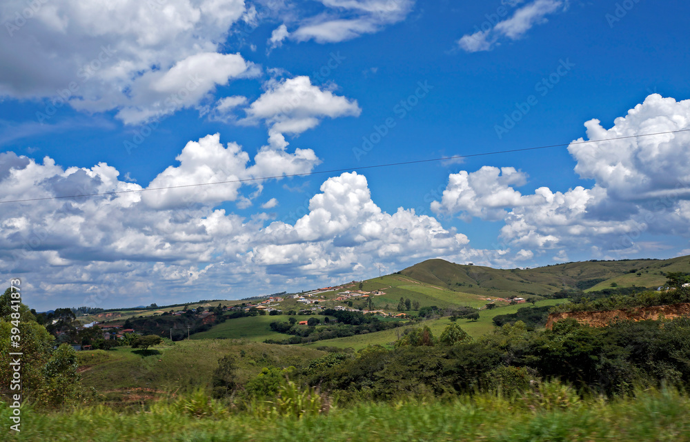 Fototapeta premium Typical countryside in Minas Gerais state, Brazil