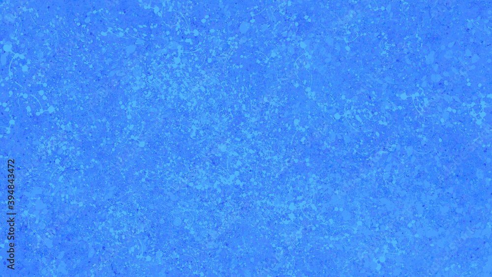 Obraz premium Blue and Blue Paint Splatter 1