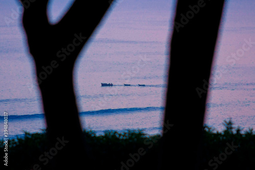 Botes en la playa