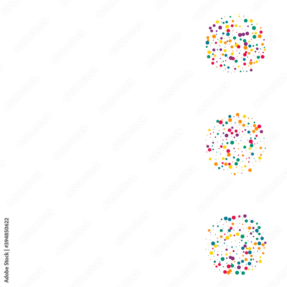 Green Dot Flying White Background. FallingFestive Green Dot Flying White Background. FallingFestive