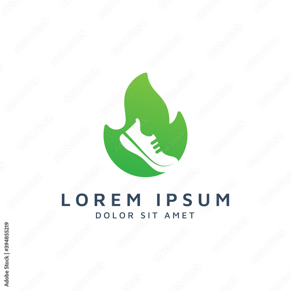 fire and shoes negative space logo design fire and shoes negative space logo design