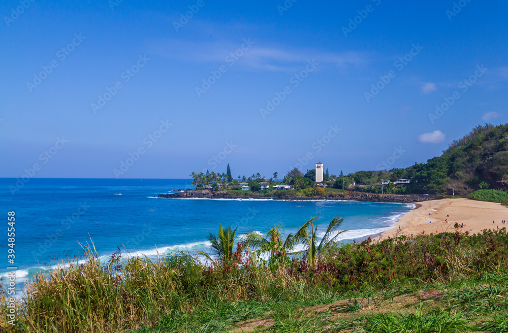 Obraz premium Waimea Bay Beach