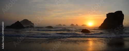Pretty Sunset at the Oregon Coast
