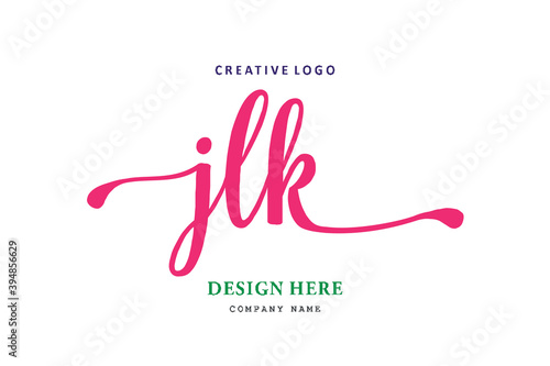 JLK lettering logo is simple, easy to understand and authoritative